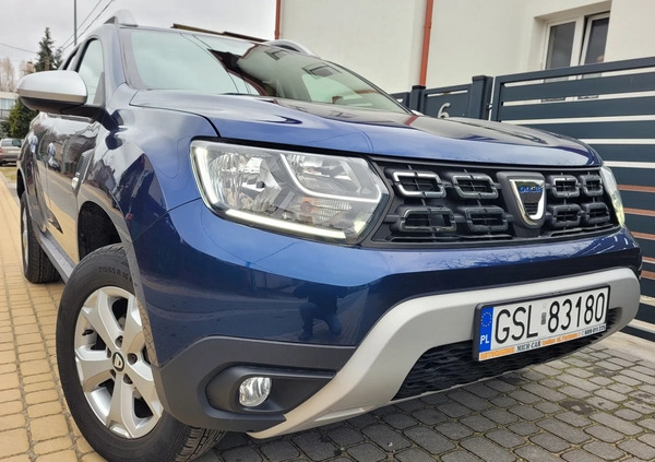 Dacia Duster cena 63500 przebieg: 39000, rok produkcji 2019 z Słupsk małe 379
